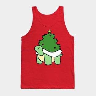 Christmas Tree Turtle Tank Top